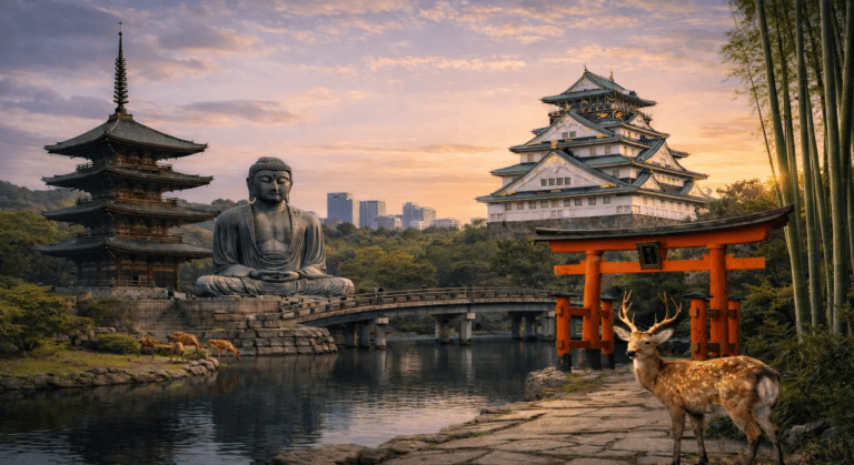 Tour Osaka – Japón Profundo: Templos, Naturaleza y Modernidad
